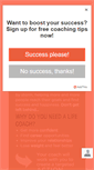 Mobile Screenshot of lifecoachhub.com